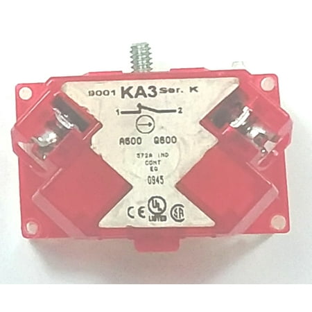 Schneider/Sq D 9001KA3-A 1P NC aux contact