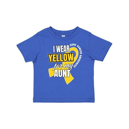 Inktastic I Wear Yellow for My Aunt Bone Cancer Awareness Gift Toddler Boy or Toddler Girl T-Shirt
Inktastic I Wear Yellow for My Aunt Bone Cancer Awareness Gift Toddler Boy or Toddler Girl T-Shirt