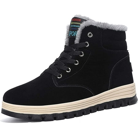 Men s Fashion Casual Sports Shoes Winter Plush Lining Snow Boots Outdoor Sports Hiking Shoes