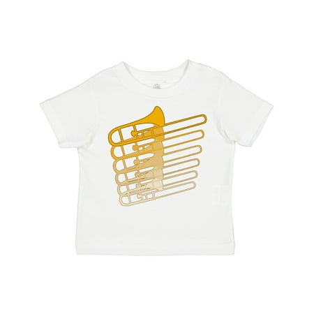 Inktastic Trombone Line Gift Toddler Boy or Toddler Girl T-Shirt