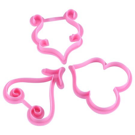 12Pcs Cake Mold Food Grade Plastic Sugarcraft Paste For Fondant 
12Pcs Cake Mold Food Grade Plastic Sugarcraft Paste For Fondant