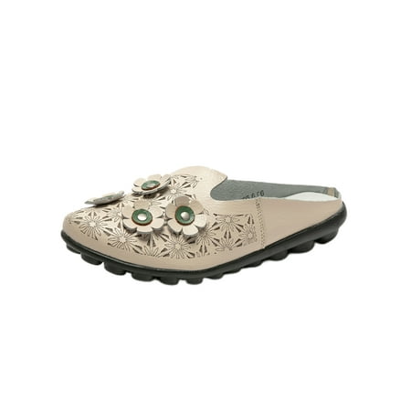 Ymiytan Women Lightweight Leather Mule Summer Casual Flat Clogs Womens Soft Sole Closed Toe Shoes
Ymiytan Women Lightweight Leather Mule Summer Casual Flat Clogs Womens Soft Sole Closed Toe Shoes