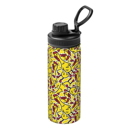 Uemuo Chicken Cartoon 18OZ Insulated Kettle Sports Water Bottle Stainless Steel Kettle Vacuum Insulated Flask Flip Lid Travel Mug
Uemuo Chicken Cartoon 18OZ Insulated Kettle Sports Water Bottle Stainless Steel Kettle Vacuum Insulated Flask Flip Lid Travel Mug