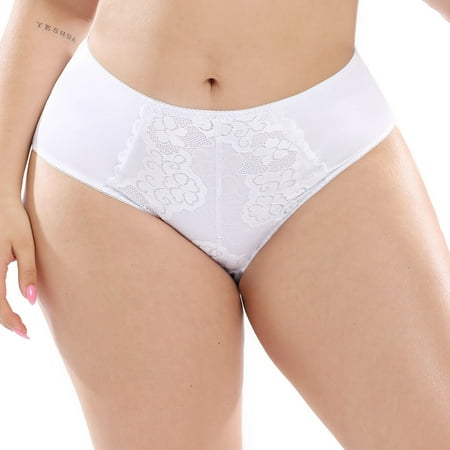 Qcmgmg Lace Panties for Women Stretch Underwear Women s Breathable High Waisted Bikini Panties XXXXL
Qcmgmg Lace Panties for Women Stretch Underwear Women s Breathable High Waisted Bikini Panties XXXXL