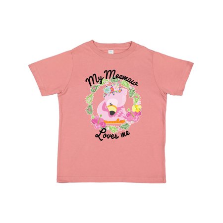 Inktastic Baby Flamingo My Meemaw Loves Me with Flower Wreath Gift Toddler Boy or Toddler Girl T-Shirt
Inktastic Baby Flamingo My Meemaw Loves Me with Flower Wreath Gift Toddler Boy or Toddler Girl T-Shirt