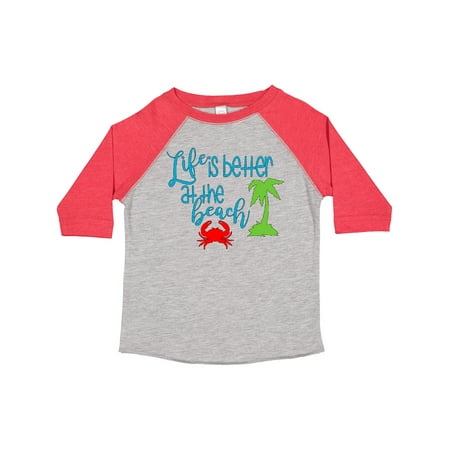Inktastic Life is Better at the Beach Crab and Palm Tree Gift Toddler Boy or Toddler Girl T-Shirt
Inktastic Life is Better at the Beach Crab and Palm Tree Gift Toddler Boy or Toddler Girl T-Shirt