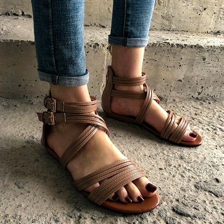HIBRO Fashion Women s Summer Buckle Strap Beach Open Toe Breathable Sandals Shoes
HIBRO Fashion Women s Summer Buckle Strap Beach Open Toe Breathable Sandals Shoes