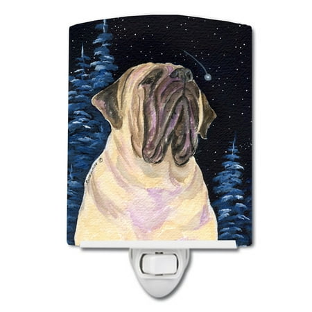 Caroline s Treasures SS8448CNL Starry Night Mastiff Ceramic Night Light 6x4x3 multicolor
Caroline s Treasures SS8448CNL Starry Night Mastiff Ceramic Night Light 6x4x3 multicolor