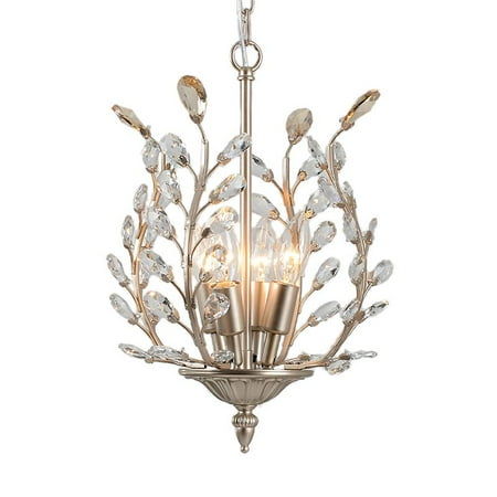 Litfad Clear Crystal Chandeliers Ceiling Lights 4 Lights Crystal Pendant Lighting for Living Room Bedroom (Champagne)
Litfad Clear Crystal Chandeliers Ceiling Lights 4 Lights Crystal Pendant Lighting for Living Room Bedroom (Champagne)
