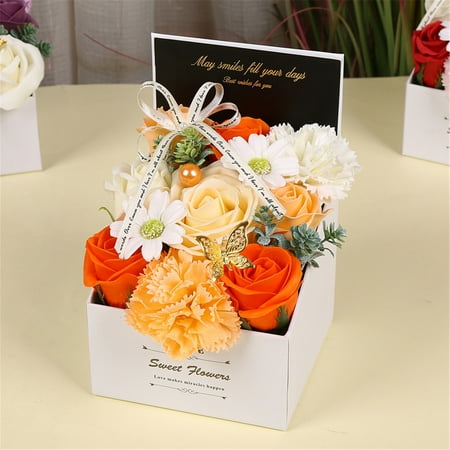 Zeceouar Decorations For Home/Party Mother s Day DIY Soap Flower Gift Rose Box Flower Bundle Wedding Home Holiday Gift
Zeceouar Decorations For Home/Party Mother s Day DIY Soap Flower Gift Rose Box Flower Bundle Wedding Home Holiday Gift