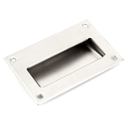 Cupboard Door Stainless Steel Recessed Flush Pull Handle Hardware