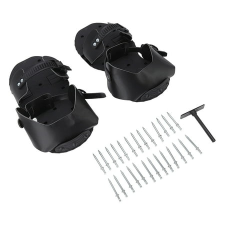 Lawn Aerator Shoes PU Garden Spike Sandals With Fixing Buckle For Courtyard