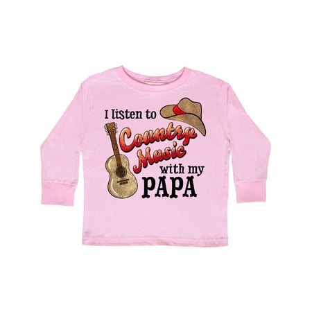 Inktastic I Listen to Country Music with my Papa with Guitar and Hat Gift Toddler Boy or Toddler Girl Long Sleeve T-Shirt
Inktastic I Listen to Country Music with my Papa with Guitar and Hat Gift Toddler Boy or Toddler Girl Long Sleeve T-Shirt