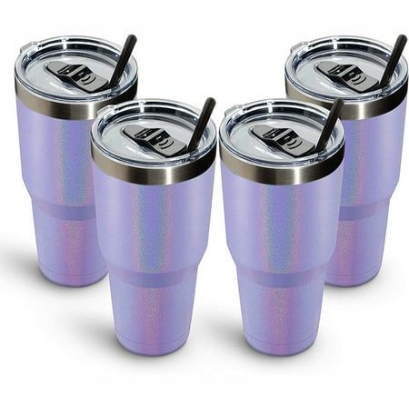 30Oz Stainless Steel Bulk Tumbler Pack of Insulated Coffee Cups with Lid and Straw Double Walled Travel Coffee Cup for Hot and Cold Drinks (Lavender with Glitter Pack of 4).
30Oz Stainless Steel Bulk Tumbler Pack of Insulated Coffee Cups with Lid and Straw Double Walled Travel Coffee Cup for Hot and Cold Drinks (Lavender with Glitter Pack of 4).