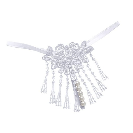 OVTICZA Low Rise Sexy Panties for Women Tassel Stretch G-String Thongs T-Back Tangas Underwear One Size White
OVTICZA Low Rise Sexy Panties for Women Tassel Stretch G-String Thongs T-Back Tangas Underwear One Size White