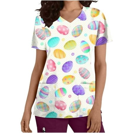 DTBPRQ Scrub Tops for Women 2023 with 2 Pocket Women Scrubs Top V-Neck Regular fit - Stylish Medical Scrub Tops Workwear Uniform for Women
DTBPRQ Scrub Tops for Women 2023 with 2 Pocket Women Scrubs Top V-Neck Regular fit - Stylish Medical Scrub Tops Workwear Uniform for Women