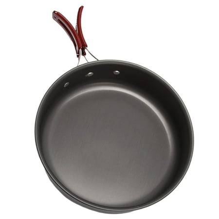 NUOLUX Outdoor Pan Frying Pan Portable Camping Pot Picnic Frying Pan Outdoor Cooking Ware Cooking Tools for Family (Black)
NUOLUX Outdoor Pan Frying Pan Portable Camping Pot Picnic Frying Pan Outdoor Cooking Ware Cooking Tools for Family (Black)