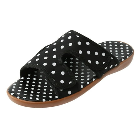 knqrhpse slippers for women Ladies Fashion Summer Cloth Breathable Polka Dot Print Open Toe Hook Loop Flat Sandals womens slippers house slippers for women
knqrhpse slippers for women Ladies Fashion Summer Cloth Breathable Polka Dot Print Open Toe Hook Loop Flat Sandals womens slippers house slippers for women