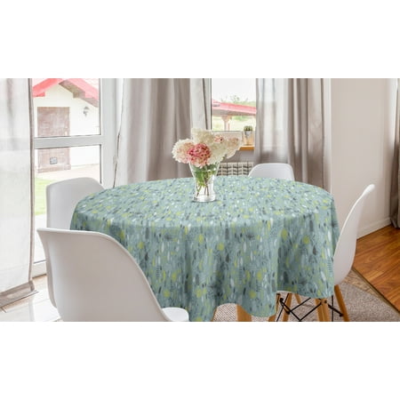 Botanical Round Tablecloth Various Plantation Branches and Leaves Foliage Circle Table Cloth Cover for Dining Room Kitchen Decor 60 Teal Multicolor by Ambesonne
Botanical Round Tablecloth Various Plantation Branches and Leaves Foliage Circle Table Cloth Cover for Dining Room Kitchen Decor 60 Teal Multicolor by Ambesonne