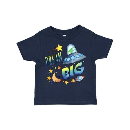 Inktastic Dream Big Cute Space Dinosaur Flying Spaceship Gift Toddler Boy or Toddler Girl T-Shirt
Inktastic Dream Big Cute Space Dinosaur Flying Spaceship Gift Toddler Boy or Toddler Girl T-Shirt