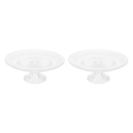 2Pcs Glass Fruits Serving Tray Cupcake Display Stand Transparent Snacks Tray Party Food Tray
2Pcs Glass Fruits Serving Tray Cupcake Display Stand Transparent Snacks Tray Party Food Tray