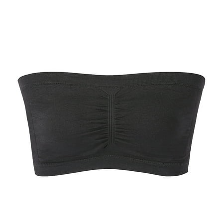 Bras For Women Push Up Strapless Tops Assorted Solid Color A Line Style Plus Size Black Bralette S
Bras For Women Push Up Strapless Tops Assorted Solid Color A Line Style Plus Size Black Bralette S