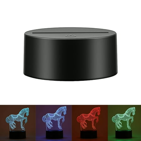ELENXS 3D Night Lamp Base Portable Remote Control Touch Sensor Switch LED Night light ABS Holder Atmosphere Night Light Durable Base Black ABS 3D Visual Light Touch Base
ELENXS 3D Night Lamp Base Portable Remote Control Touch Sensor Switch LED Night light ABS Holder Atmosphere Night Light Durable Base Black ABS 3D Visual Light Touch Base