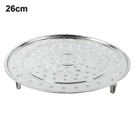 Stainless Steel Steamer Tray Rack Plate Steam Cooking 3 Stands Round Type 18-30
Stainless Steel Steamer Tray Rack Plate Steam Cooking 3 Stands Round Type 18-30