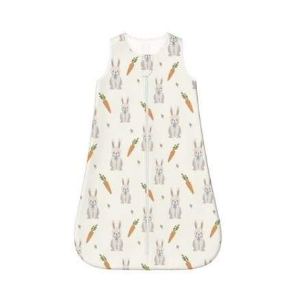 Fotbe Retro Rabbit Pattern Sleep Sack - Baby Wearable Blanket with Zipper Extra Soft Cotton Sleeveless Sleeping Bag for Infants-Medium
Fotbe Retro Rabbit Pattern Sleep Sack - Baby Wearable Blanket with Zipper Extra Soft Cotton Sleeveless Sleeping Bag for Infants-Medium