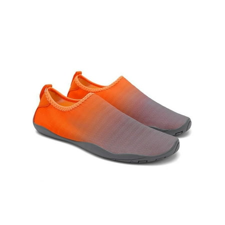 Sanviglor Unisex Water Shoes Athletics Aqua Socks Quick Dry Barefoot Summer Breathable Lightweight Swim Shoe Anti-Slip Fitness Beach Sock Gray Orange 8.5
Sanviglor Unisex Water Shoes Athletics Aqua Socks Quick Dry Barefoot Summer Breathable Lightweight Swim Shoe Anti-Slip Fitness Beach Sock Gray Orange 8.5
