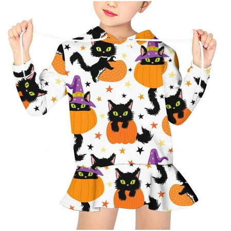 Funicet Halloween Outfits For Infant Newborn Baby Girl Hoodie Sweater Toddler Winter Sweater Dress Pullover Baby Cute Cartoon Print Outfit Set
Funicet Halloween Outfits For Infant Newborn Baby Girl Hoodie Sweater Toddler Winter Sweater Dress Pullover Baby Cute Cartoon Print Outfit Set