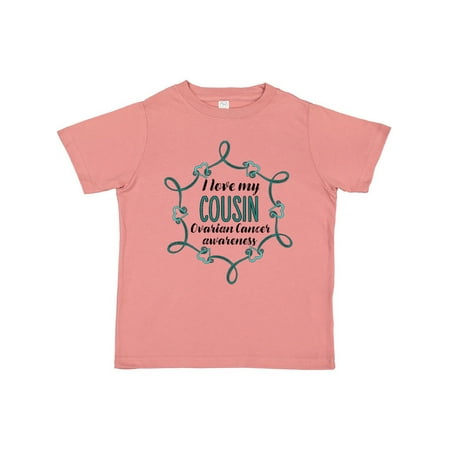 Inktastic I Love My Cousin Ovarian Cancer Awareness Gift Toddler Boy or Toddler Girl T-Shirt
Inktastic I Love My Cousin Ovarian Cancer Awareness Gift Toddler Boy or Toddler Girl T-Shirt