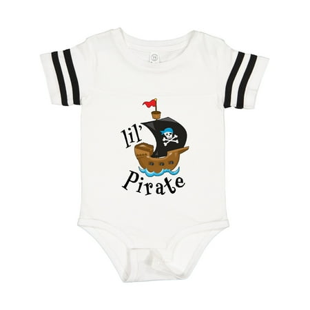Inktastic Lil Pirate Pirate Ship Blue Bandana Gift Baby Boy or Baby Girl Bodysuit
Inktastic Lil Pirate Pirate Ship Blue Bandana Gift Baby Boy or Baby Girl Bodysuit