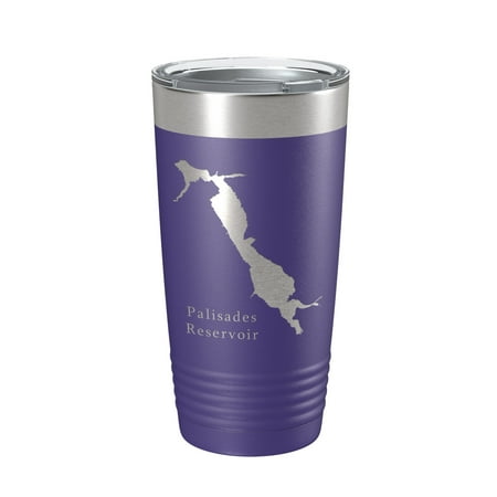 Palisades Reservoir Tumbler Lake Map Travel Mug Insulated Laser Engraved Coffee Cup Idaho Wyoming 20 oz Purple
Palisades Reservoir Tumbler Lake Map Travel Mug Insulated Laser Engraved Coffee Cup Idaho Wyoming 20 oz Purple
