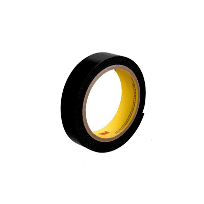3M Flame Resistant Loop Fastener SJ3418FR Black 5/8 in x 50 yd