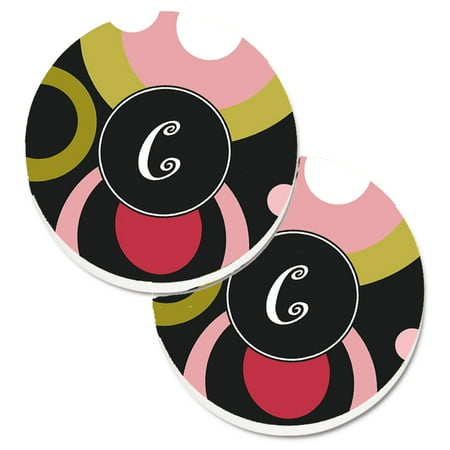 Carolines Treasures AM1001-CCARC Letter C Monogram - Retro in Black Set of 2 Cup Holder Car Coasters Large
Carolines Treasures AM1001-CCARC Letter C Monogram - Retro in Black Set of 2 Cup Holder Car Coasters Large