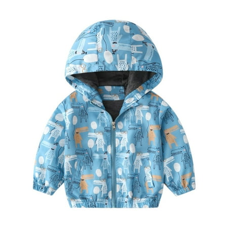 Toddler Girl Boy Spring Fall Windbreaker with Hoods Baby Zipper Hooded Coat Windproof Jacket
Toddler Girl Boy Spring Fall Windbreaker with Hoods Baby Zipper Hooded Coat Windproof Jacket
