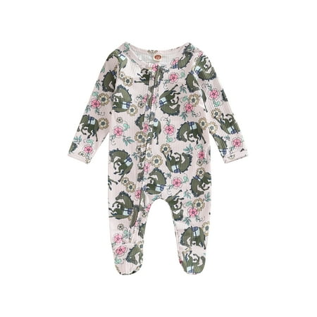 Cenuakty Baby Boys Girls Jumpsuit Long Sleeve Crew Neck Bull/Cactus/Horse Print Fall Romper
Cenuakty Baby Boys Girls Jumpsuit Long Sleeve Crew Neck Bull/Cactus/Horse Print Fall Romper
