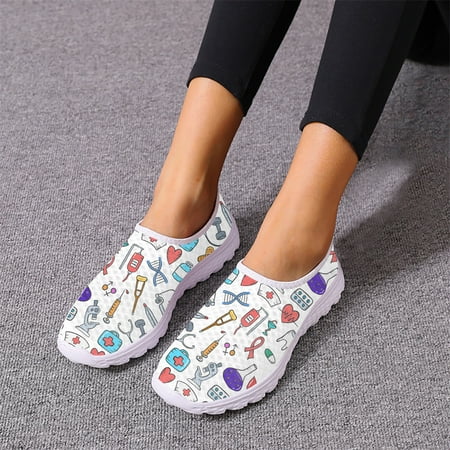 Hospital Tools Nurse Love Pattern Ladies Spring Autumn Round Toe Vulcanized Shoes Brand Design Comfortable Lace Up Soft Sneakers
Hospital Tools Nurse Love Pattern Ladies Spring Autumn Round Toe Vulcanized Shoes Brand Design Comfortable Lace Up Soft Sneakers