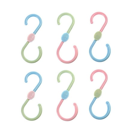 4 Packs of Colorful Hooks 360 Degree Rotatable S Shaped Multifunctional Beautiful Hanging Hooks for Shoes Towl Glass (each Pack
4 Packs of Colorful Hooks 360 Degree Rotatable S Shaped Multifunctional Beautiful Hanging Hooks for Shoes Towl Glass (each Pack