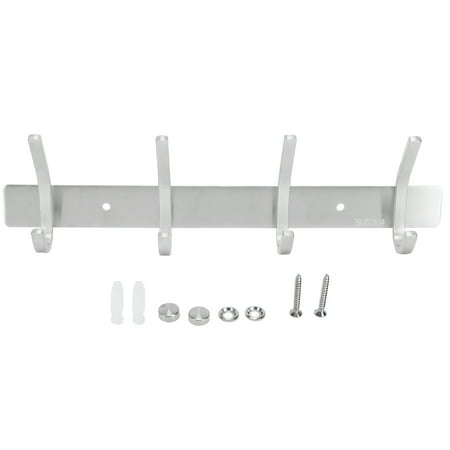 Stainless Steel Hook Wall Mounted Brushed Simple Style 4Hook Wall Hanger for Home Bathroom
Stainless Steel Hook Wall Mounted Brushed Simple Style 4Hook Wall Hanger for Home Bathroom
