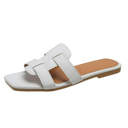 Women s Solid Color Printed Open ToeCasual Strap Flat Heel Sandals Cutout for Women
Women s Solid Color Printed Open ToeCasual Strap Flat Heel Sandals Cutout for Women