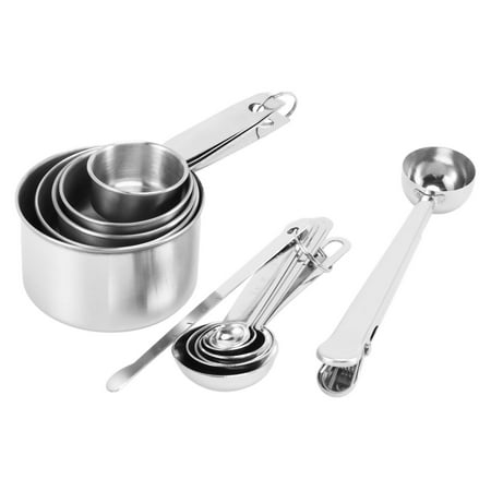 13 Piece Measuring Cups and Spoons Set Measuring Cups Set and Measuring Spoons Set 1 Coffee Scoop for Dry