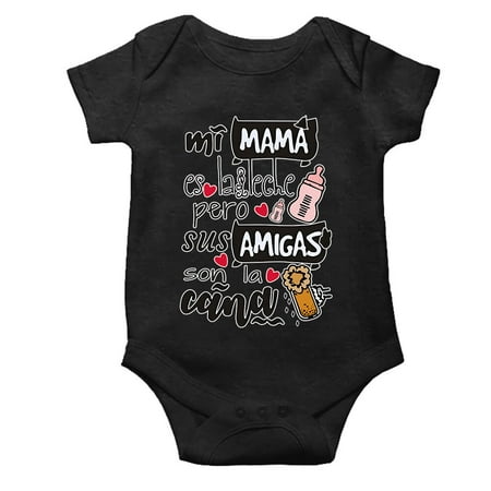 YCICIVDee Mom s Friends Baby Bodysuit Funny Cute Infant One-Piece Black Short Sleeve 0-3 Months
YCICIVDee Mom s Friends Baby Bodysuit Funny Cute Infant One-Piece Black Short Sleeve 0-3 Months