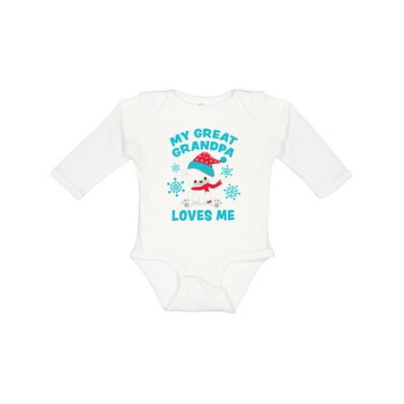 Inktastic Polar Bear My Great Grandpa Loves Me in Santa Hat Gift Baby Boy or Baby Girl Long Sleeve Bodysuit
Inktastic Polar Bear My Great Grandpa Loves Me in Santa Hat Gift Baby Boy or Baby Girl Long Sleeve Bodysuit