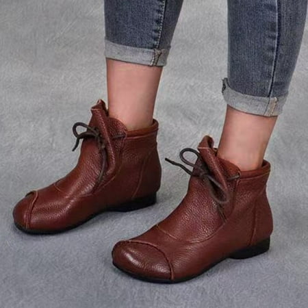 Ankle Boots Winter Heel Low Leather Boots Retro Short Boots Fashion Shoes Women s Color Women s Boots
Ankle Boots Winter Heel Low Leather Boots Retro Short Boots Fashion Shoes Women s Color Women s Boots