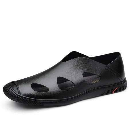 New Men‘s Leather Sandals Fashion Comfortable Non Slip Quick-Dry Wear-resisting Beach Sport Sandals For Outdoor
New Men‘s Leather Sandals Fashion Comfortable Non Slip Quick-Dry Wear-resisting Beach Sport Sandals For Outdoor