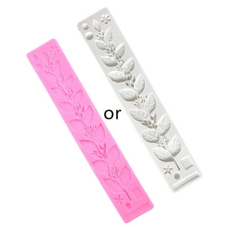 Jasmine Leaves Cake Silicone Mold Sugarcraft Resin DIY Chocolate Fondant Mould