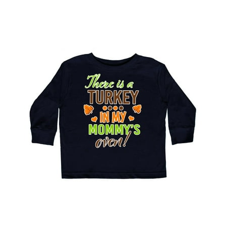 Inktastic There is a Turkey in my Mommys Oven Gift Toddler Boy or Toddler Girl Long Sleeve T-Shirt
Inktastic There is a Turkey in my Mommys Oven Gift Toddler Boy or Toddler Girl Long Sleeve T-Shirt