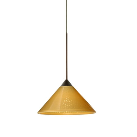 Besa Lighting 1Xt-282490 Kona 1 Light Halogen Cord-Hung Mini Pendant - Bronze
Besa Lighting 1Xt-282490 Kona 1 Light Halogen Cord-Hung Mini Pendant - Bronze